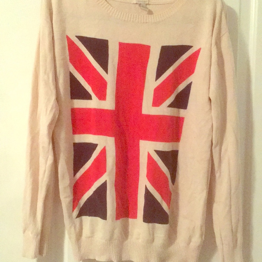 British flag sweatshirt